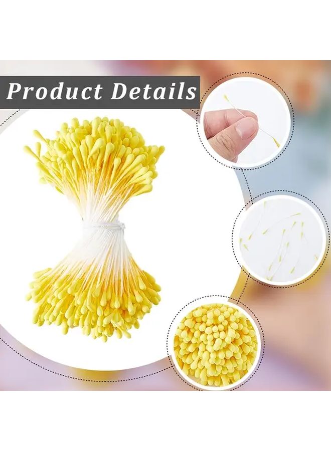 1200 Pcs Double Head Artificial Tulip Flowers Felt Wedding Christmas Home Decor - Image 3